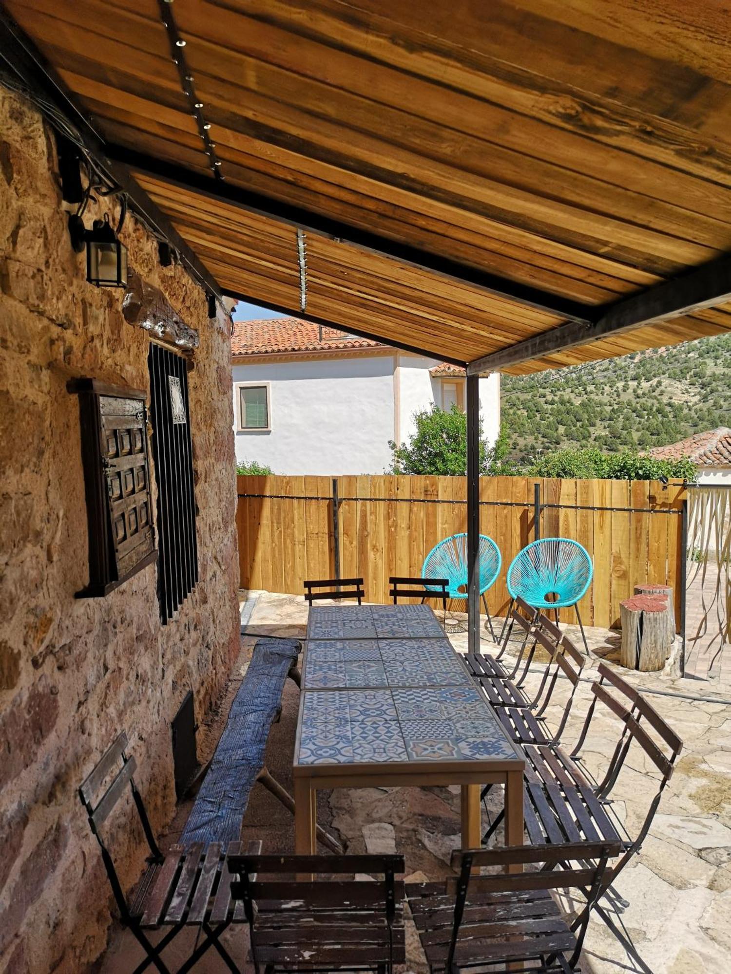 Ablanque La Casa Roja Del Alto Tajo 아파트 외부 사진