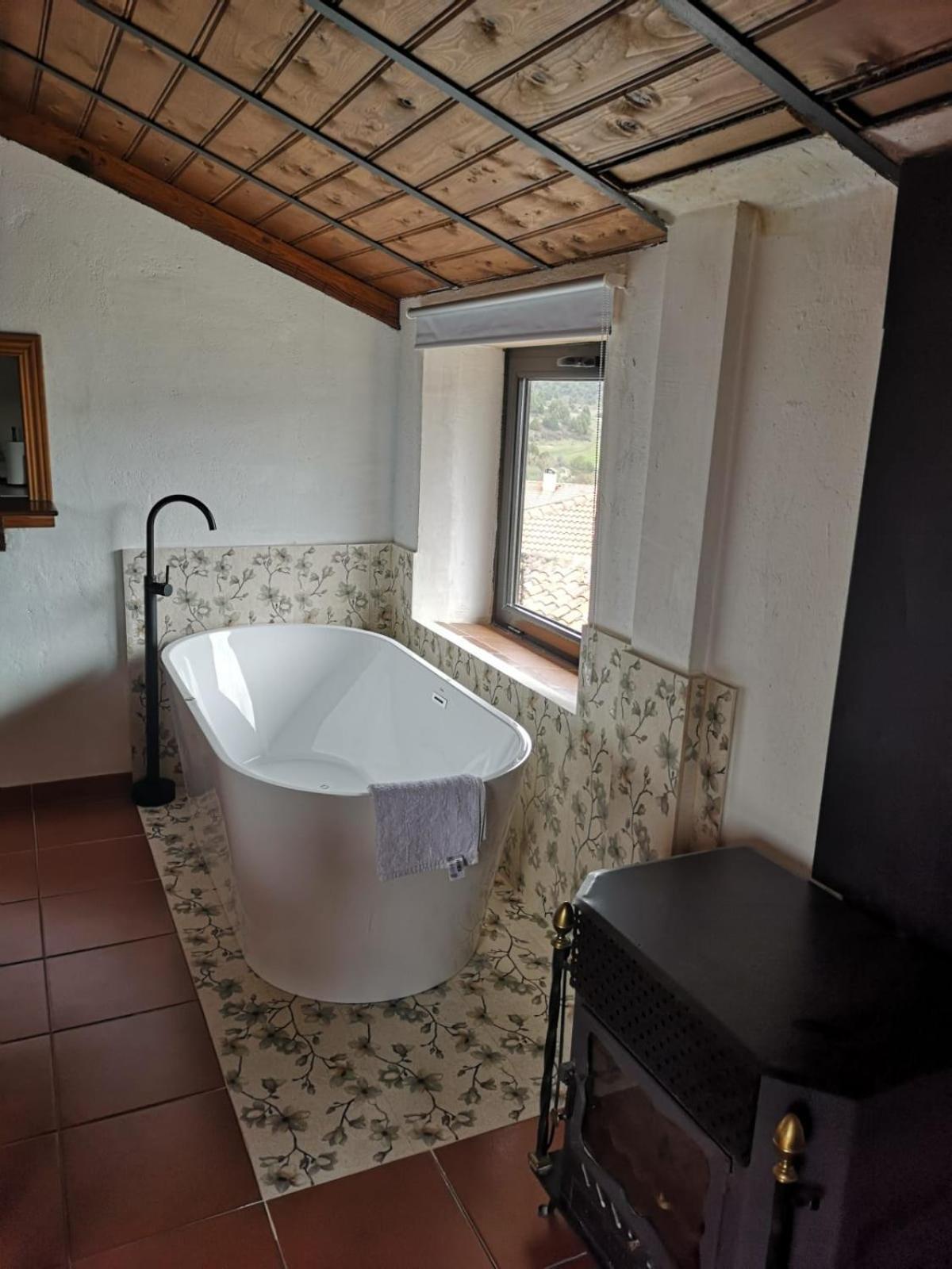 Ablanque La Casa Roja Del Alto Tajo 아파트 외부 사진